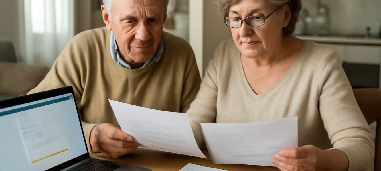Pensionati con documenti si chiedono come ricevere la pensione a Fuerteventura nel 2026.